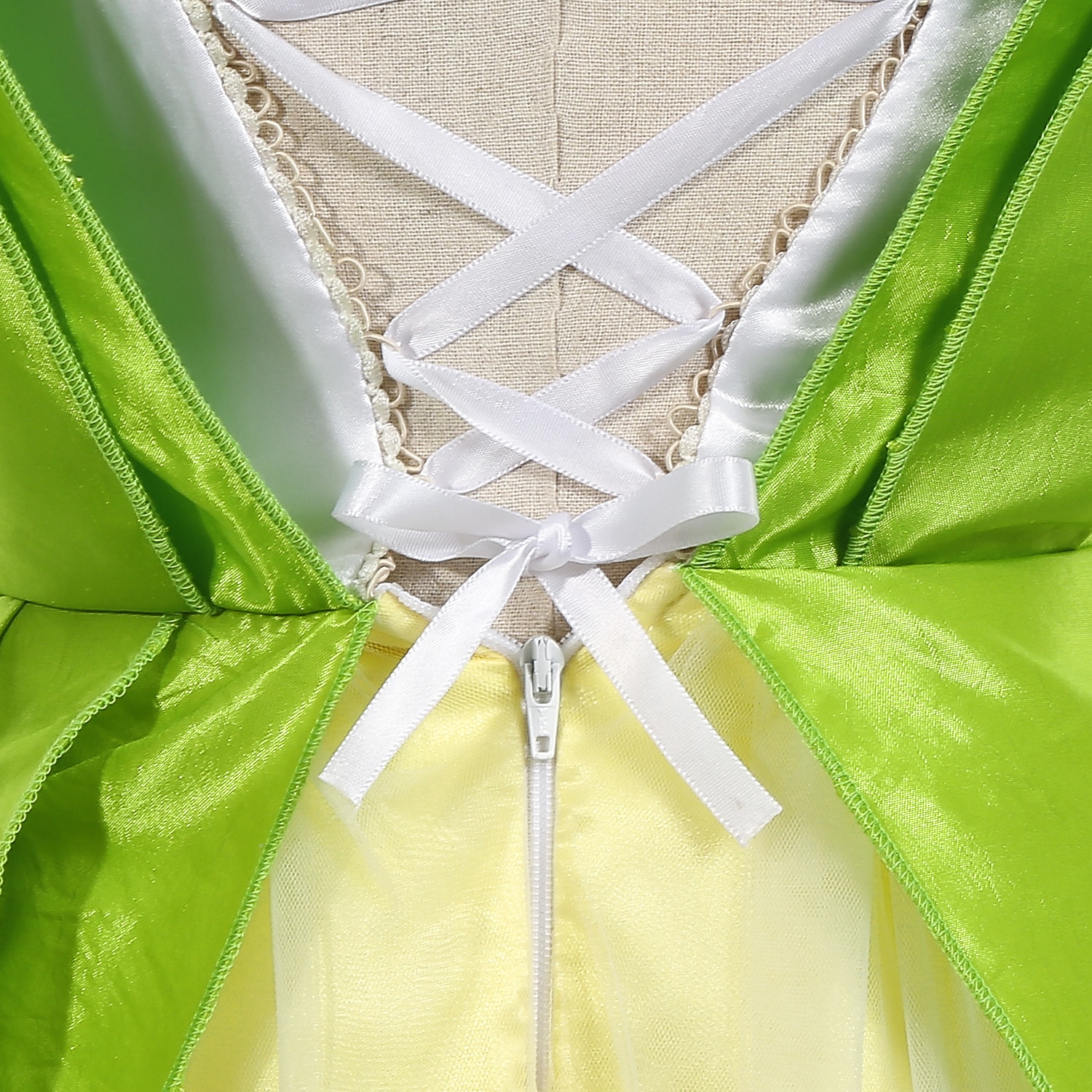 Fiaba Principessa Tiana Abito da damigella Costume per festa a tema Abiti in tulle Cosplay for Ragazze Bambini Carnevale Mascherata Matrimonio Ospite di nozze del 2026 a $48.99 –P12