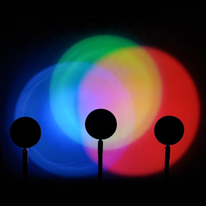 مصباح عرض غروب الشمس الذكي LED، مصباح أرضي RGB مع تحكم عن بُعد عبر بلوتوث وتطبيق تويا، خلفية حية، إضاءة غروب جوية 2025 - $16.49 –P4