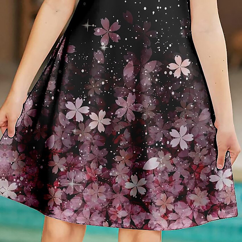 שמלת ילדות קטנות חד קרן חיה קו שמלה יומית הדפסת טלאים לחופשה ורוד מעל הברך שמלות מתוקות שרוולים קצרים קיץ רפויה 3-12 שנים 2025 - $15.99 –P6