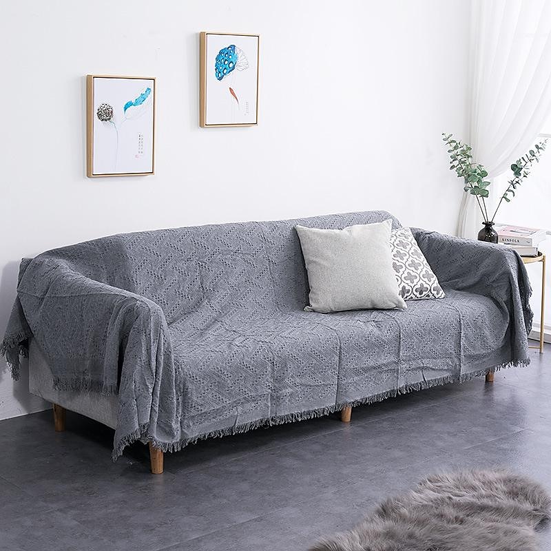Sofa Cover Boho Sofa Blanket Throw Towel for Sectional Couch Armchair Loveseat 4 or 4 or 3 Seater L Shape Anti-Scratch Cat Washable 2025 - $40.99 –P9