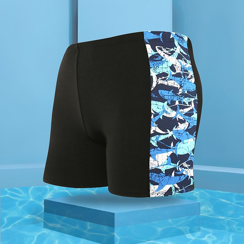 Herr Baddräkt Boardshorts Badshorts Mönster Bokstav Haj 3D Andningsfunktion Snabb tork Helgdag Strand Simbassäng Sexig Spänning 2 7 Låg Midja Elastisk 2025 - $8.49 –P1