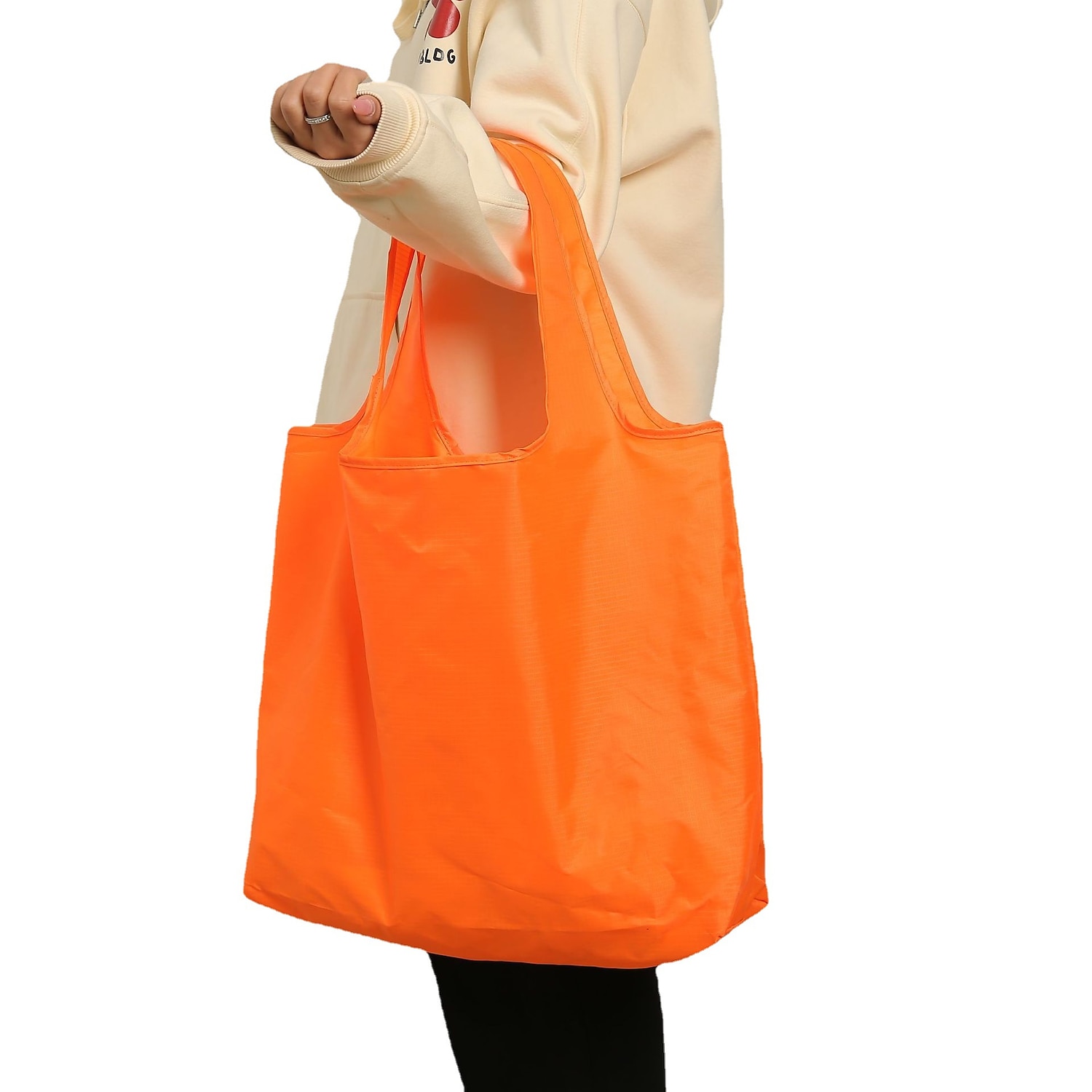 Reusable Nylon Tote Bag – Lightweight Foldable Shopping Bag with Large Capacity for Women, Men, Grocery, Travel & Daily Use 2025 - $11.99 –P4
