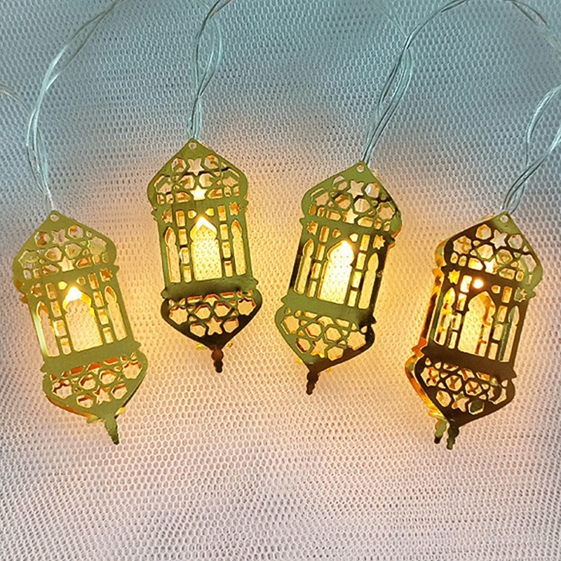 Ramadan Lights Decoration Eid Mubarak Moon Star LED String Light 3M ...