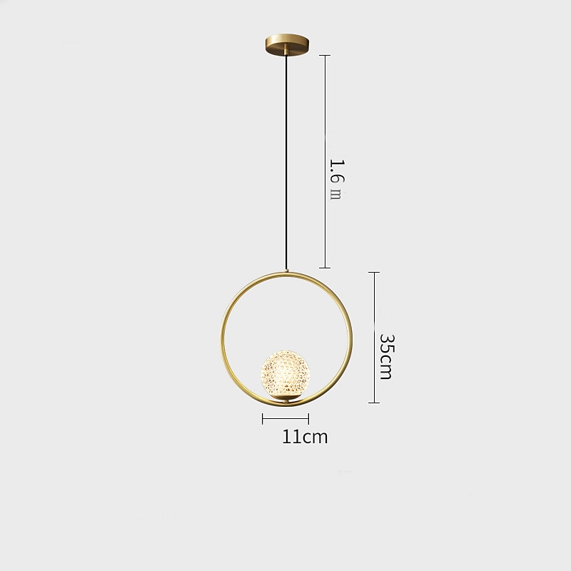 lampadari a sospensione a led lampadari a sospensione sferica a soffitto g9 luce interna per camera da letto, bagno, cucina soggiorno bar ristorante cavo regolabile del 2025 a $299.99 –P4