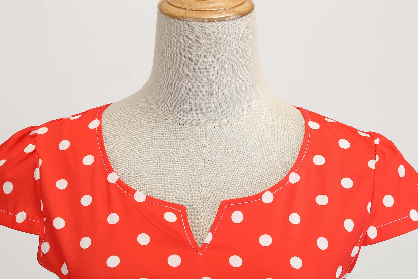 Vestido de Años 50 con Lunares Vestido Retro Vintage de los 1950 Disfraces de Grease Vestido de Vacaciones Vestido de Campana Disfraz de Cosplay para Mujeres Vestido Diario Casual Máscara 2026 - $26.99 –P9