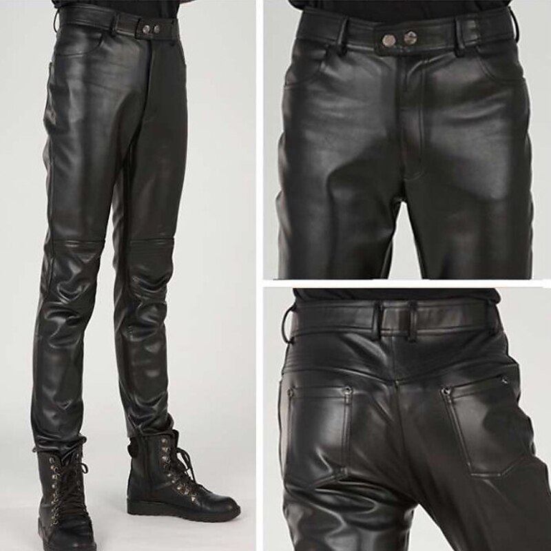 Stylish Leather Pants for Men
