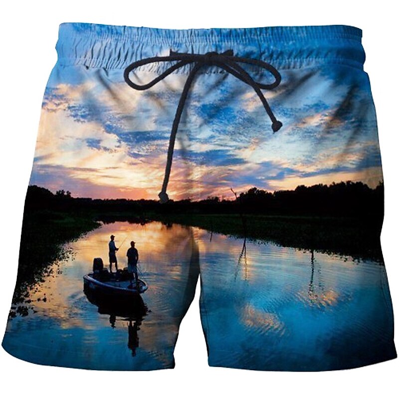 Per uomo Piante Stampa Paesaggio Pantaloncini da mare Pantaloncini da Surf Costume nuoto a pantaloncino Misura del girovita medio Hawaiano Casual Pantaloncini Ferie Rete Coulisse con fodera in rete del 2025 a $17.99 –P8