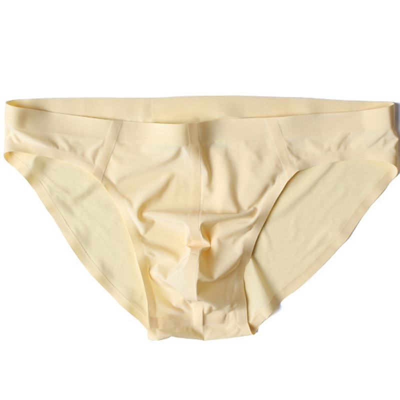 Men's 2packs Briefs Brief Underwear Nylon Washable Comfortable Plain Low Rise Black White 2025 - $23.99 –P5