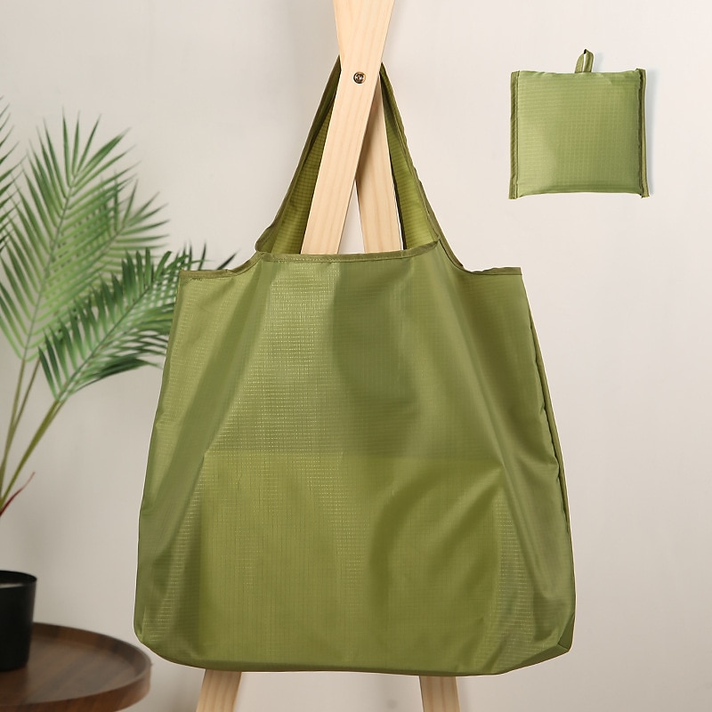 Reusable Nylon Tote Bag – Lightweight Foldable Shopping Bag with Large Capacity for Women, Men, Grocery, Travel & Daily Use 2025 - $11.99 –P7