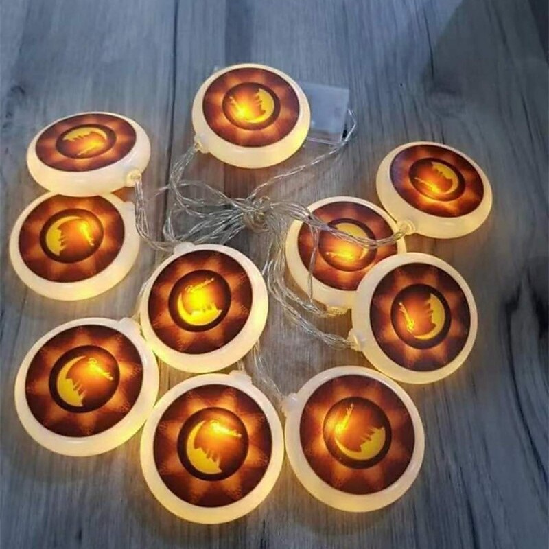 ramadan dekorasjoner lys eid mubarak led string lys 3m 20led måne stjerne slott ramadan dekorasjon til hjemmet hajj ramadan kareem eid al adha eid lanterne gave 2025 - $9.49 –P4