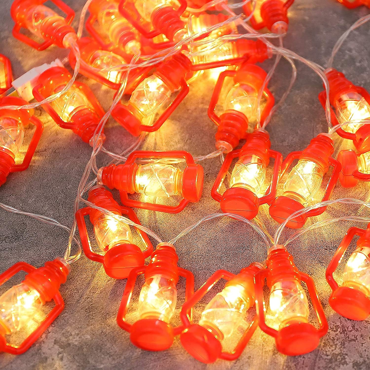Ramadan Eid Lights Decoration Lantern LED String Lights 3M 20LEDs Battery Powered Kerosene Lamp for Courtyard Garden Holiday Family Ramadan Wedding Party Christmas Eid Festival Indoor Outdoor Decoration 2025 - $8.99 –P6
