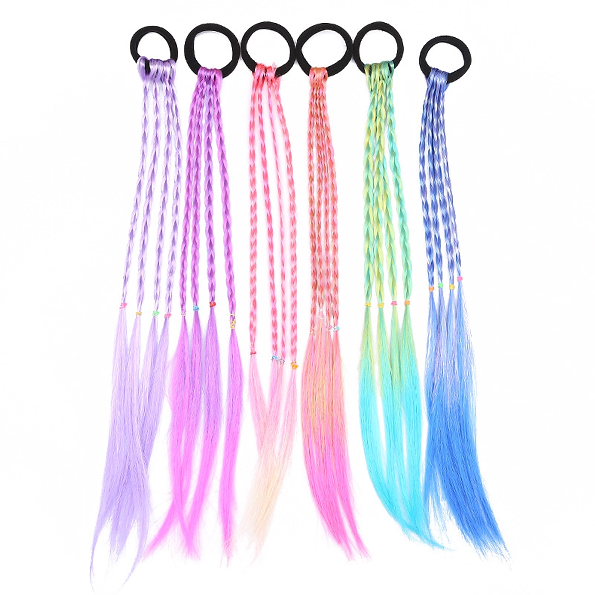 kinderkleidung / Baby Mädchen Aktiv / Süß Täglich Einfarbig Grundlegend Polyester Haarzubehör Rosa / Pudriges Rosa / Blau Einheitsgröße 2025 - $2.99 –P3