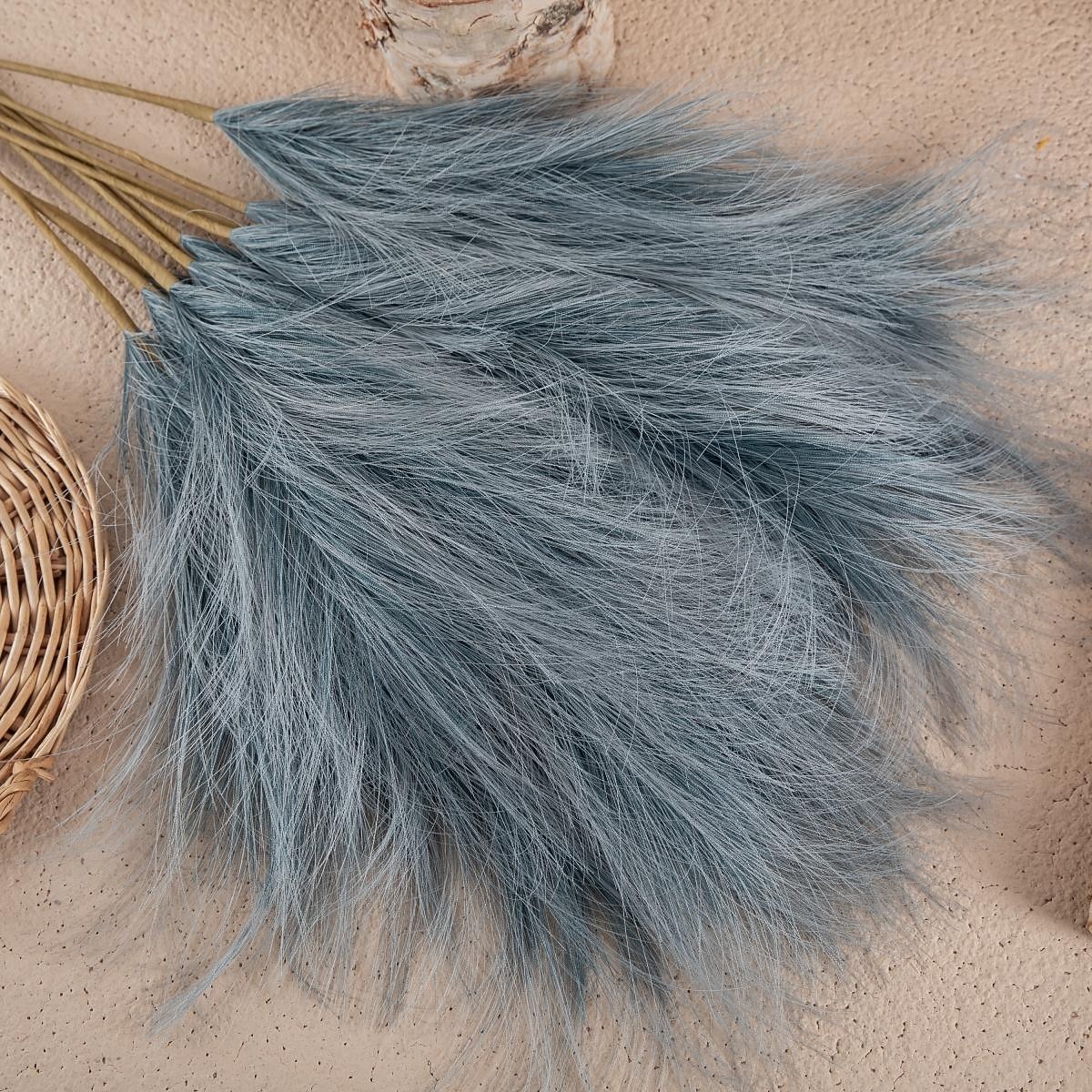 искусственные цветы пампасная трава восходящая блестящая трава искусственные цветы трава для свадебных букетов домашняя вечеринка украшения отеля 1 шт. 2026 - $9.99 –P6