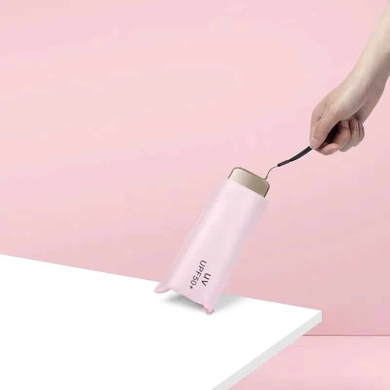 mini napernyő anti uv napernyő hordozható könnyű női férfi napernyő vízálló utazási esernyőkhöz 2025 - $13.99 –P7