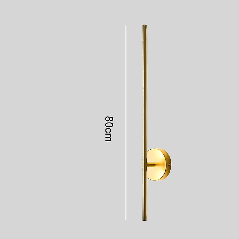 lightinthebox led nástěnné svítidlo vnitřní minimalistické lineární proužkové nástěnné světlo dlouhé domácí svítidlo, vnitřní nástěnná svítidla pro obývací pokoj ložnice 2025 - $149.99 –P10