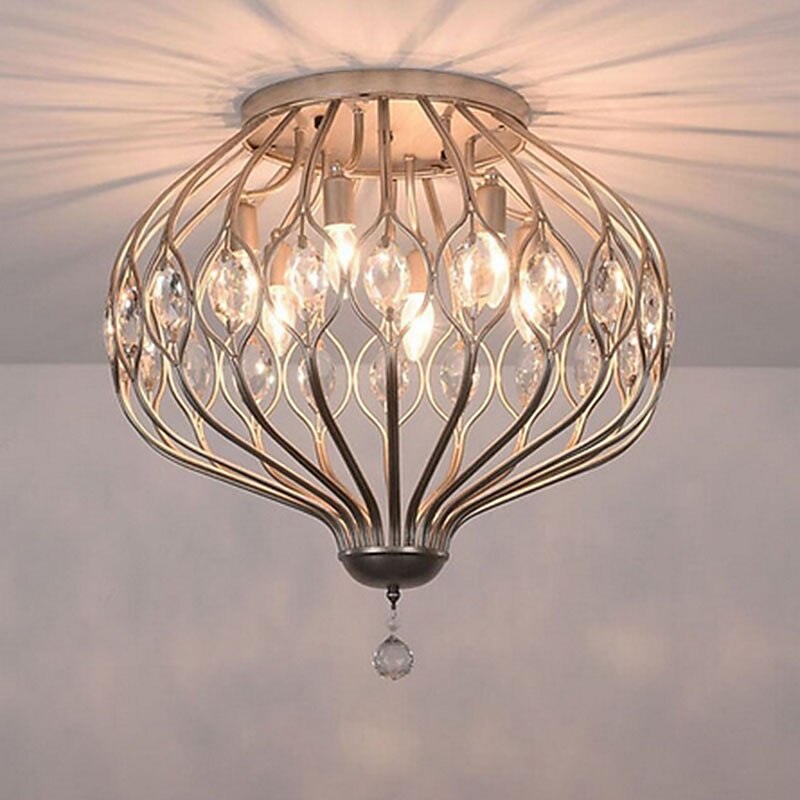 Lampadari A Led Da Soffitto In Cristallo Lampadari Neri Da Tavolo Da Pranzo Lampadari A Sospensione Per Cucina Soggiorno Camera Da Letto Corridoio Lampada Led Industriale del 2025 a $201.59 –P4