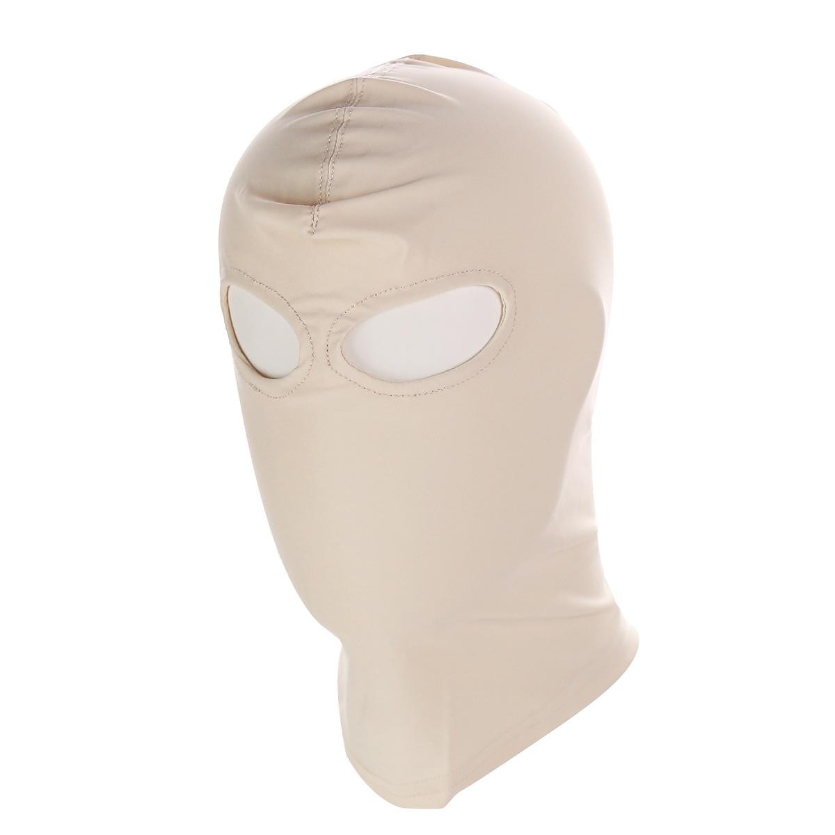 כיסוי מלא zentai hood mask אלסטי שחור נושם עיניים פקוחות עיניים פתוחות מסכת bdsm bondage cosplay תחפושת כיסוי ראש לשני המינים 2026 - $15.99 –P10