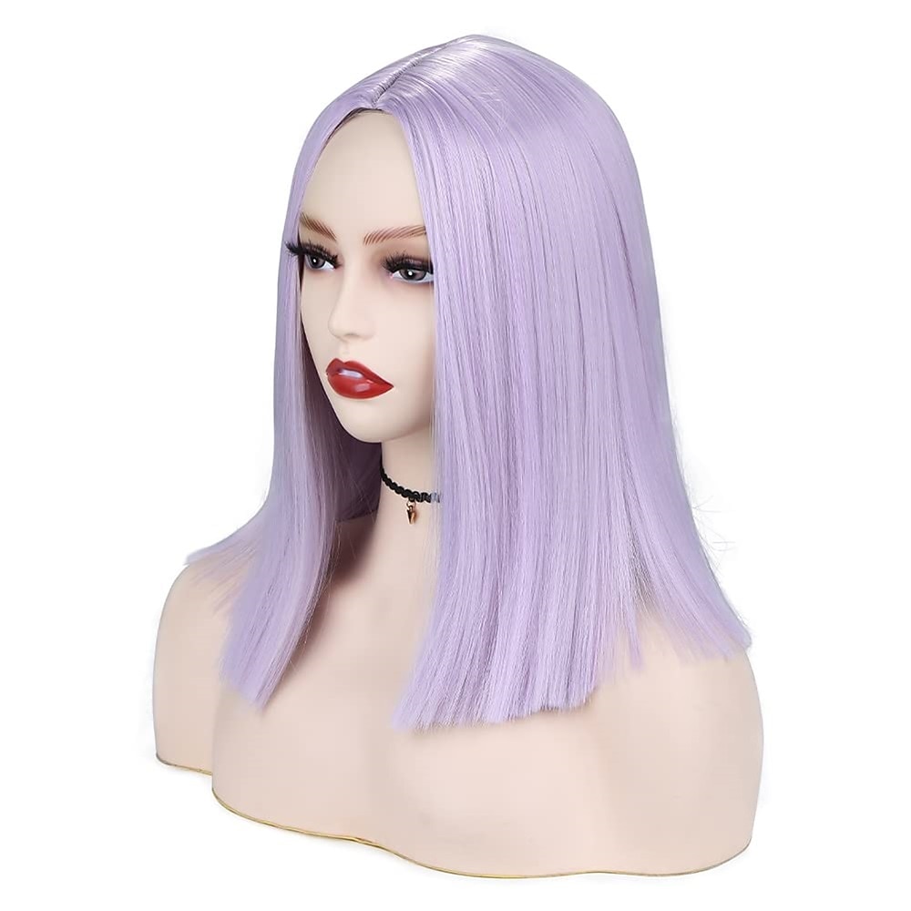 Parrucca Verde Menta Parrucca Corto Bob Liscia Ombre per Donne e Ragazze Resistente al Calore Colorata Parrucca Cosplay per Festa di Sintetica 14 Pollici Parrucca di Halloween Parrucce per San del 2025 a $23.99 –P10