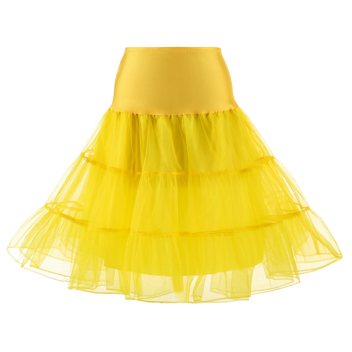 Sottoveste da principessa anni '50, gonna a cerchio, tutù sotto la gonna, crinolina, gonna in tulle, costume da donna, vintage, cosplay, festa/serata, ballo di fine anno, gonna corta/minigonna del 2025 a $20.99 –P19