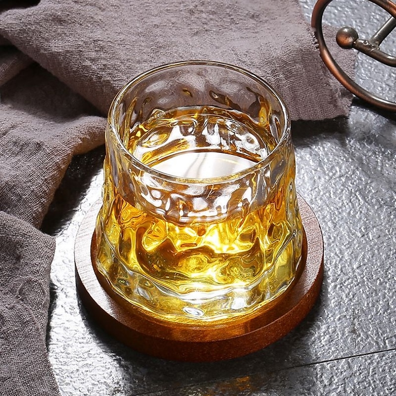 Bar drehend Whiskey Weißwein Kreiselbecher Haushalt Bier Rotwein Glas Shaker Tumbler Becher Whiskey Eiswürfel Eisbereiter 2025 - $12.49 –P13
