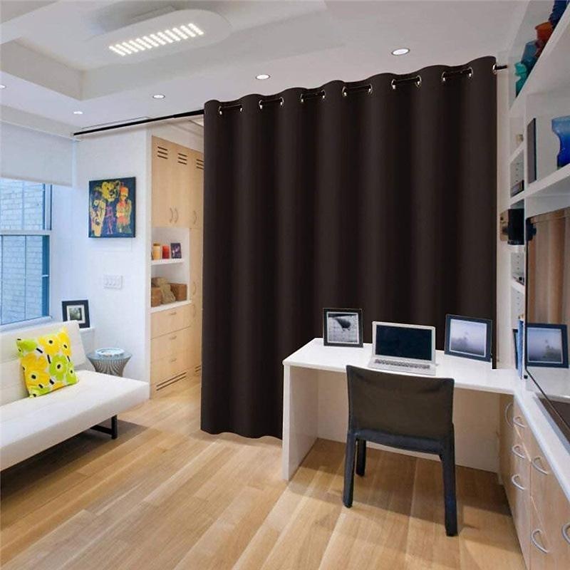 2026年 遮光カーテン ドレープ ファームハウス ハトメ/アイレット カーテンパネル リビングルーム ベッドルーム 引き戸カーテン キッチン バルコニー 窓 トリートメント 断熱  コレクション – $37.99 –P9