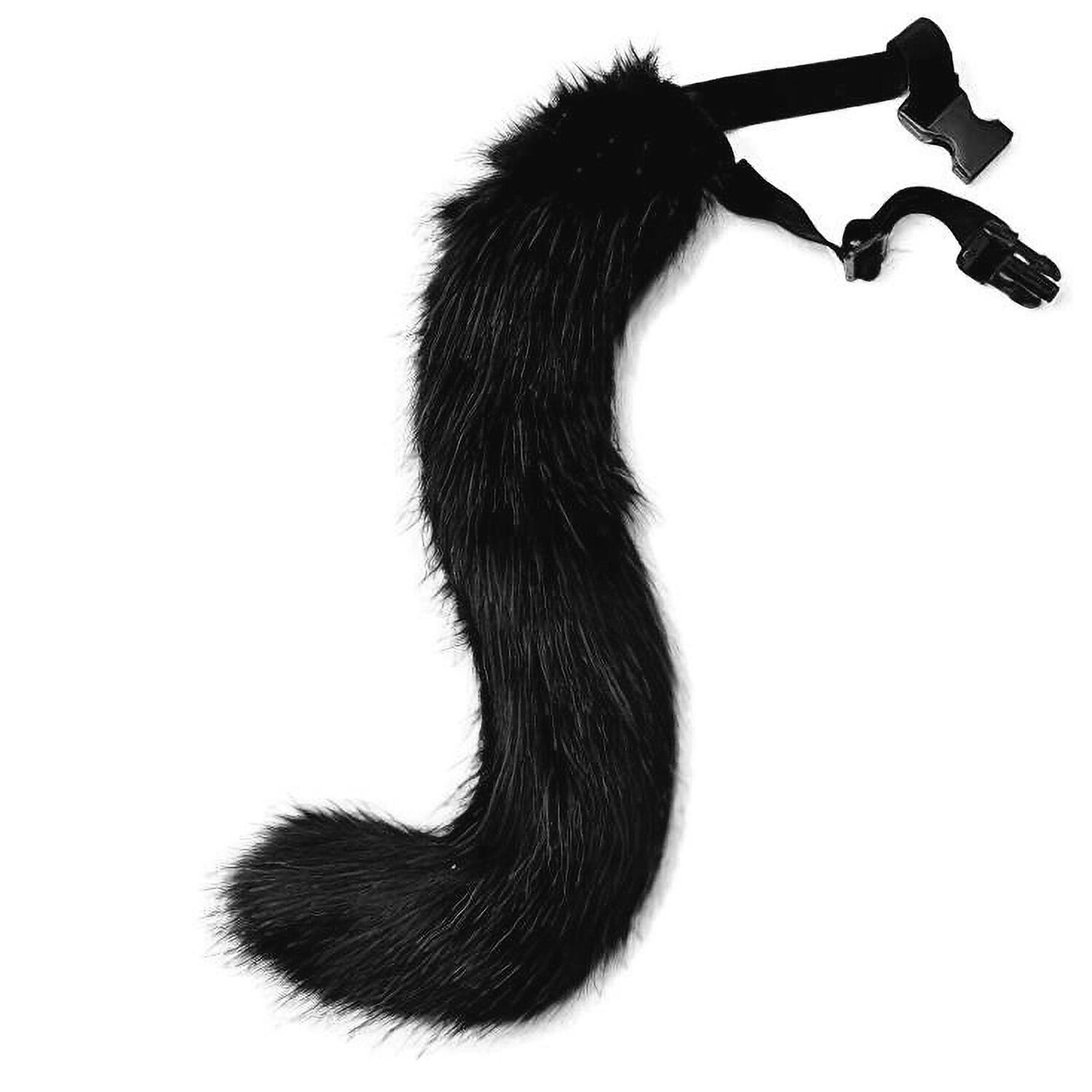 Kunstfell Fuchs Kostüm Katzenschwanz Cosplay Karneval Weihnachtsfeier Kostüm Einheitsgröße 2025 - $19.99 –P11