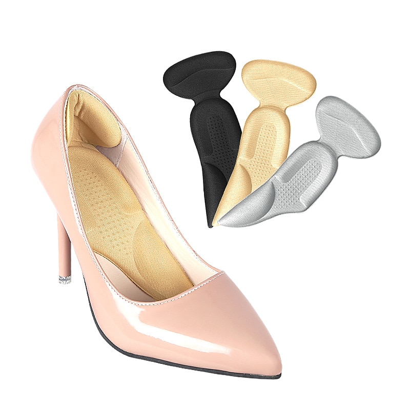 1pc palmilhas de sapatopalmilha de conchaalmofadas de sapatos de esponja com palmilhas de calcanharalmofadas de calcanharalmofadas de salto alto ótimas para sapatos soltos metatarso ou dor no arcopés de 2025 por $8.99 –P5