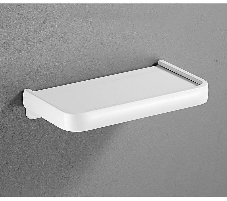 wc-paperiteline hyllyllä seinälle, alumiininen wc-paperirullapidike, pehmopaperirulla matkapuhelimen säilytystilalla 2025 - $20.99 –P8
