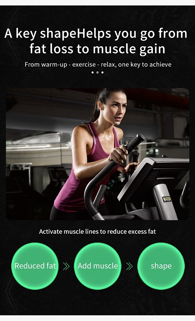 ABS Muscle Stimulator Ab Machine Portable Abdominal Toning Belt Home Office Fitness Workout Equipment For Abdomen Valentine's Day Gift 2026 - $44.99 –P4