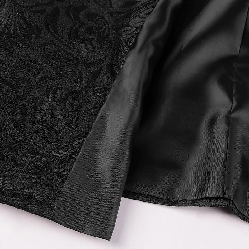 Retro / vintage Kostymer i middelalderstil Renessanse Jakke vest Prins Knekt Adelsmann Jacquard Kostyme Herre Steampunk Voksne vest 2026 - $35.99 –P7