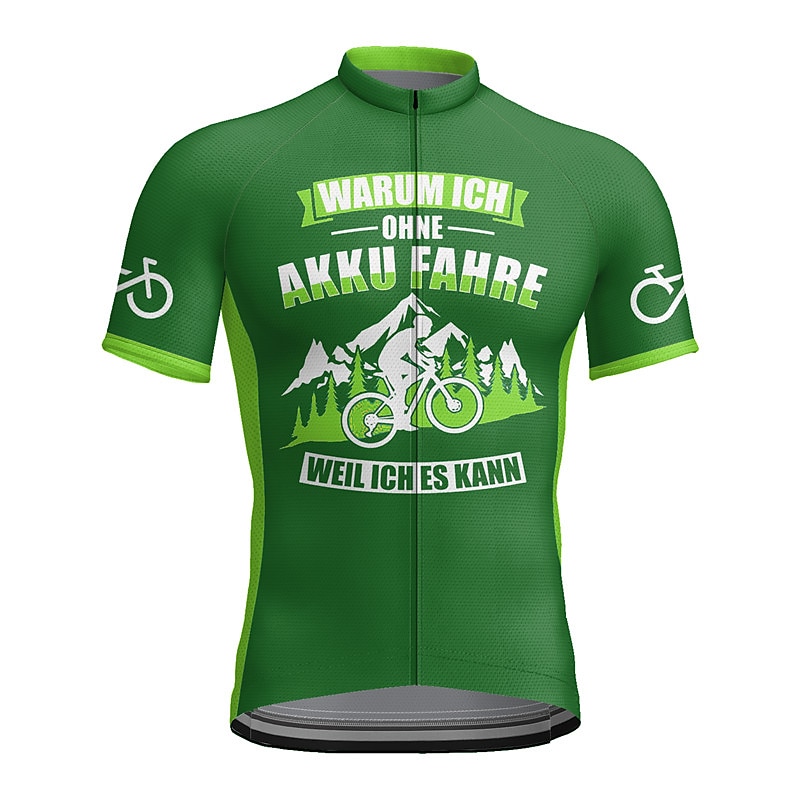 Hombre Maillot de Ciclismo Manga Corta Bicicleta Maillot Camiseta con 3 bolsillos traseros MTB Bicicleta Montaña Ciclismo Carretera Transpirable Secado rápido Dispersor de humedad Bandas Reflectantes 2025 - $28.99 –P9