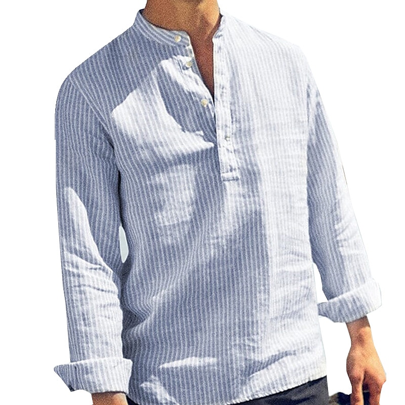 half button down collar