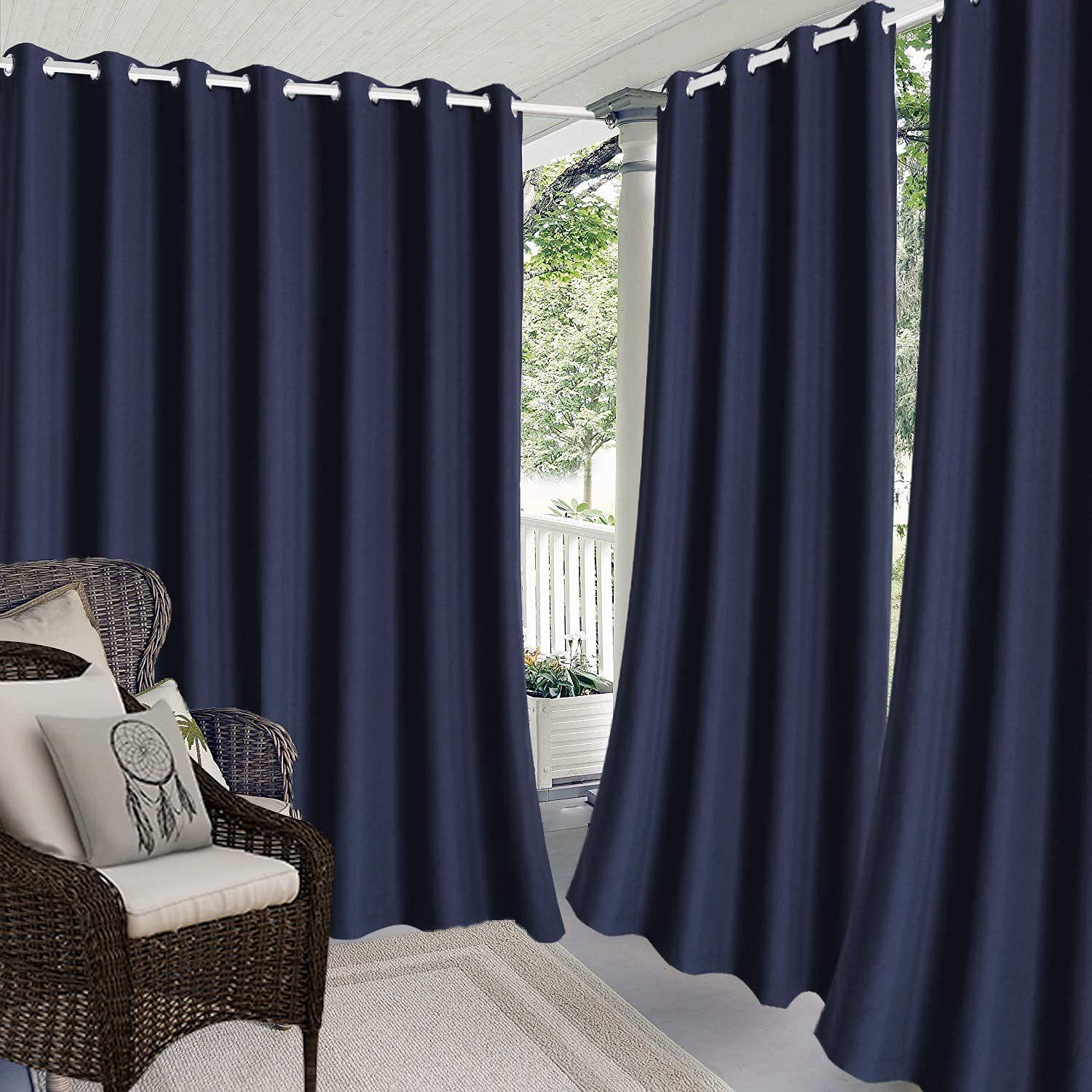 водонепроницаемая наружная занавеска для уединения, раздвижная занавеска для патио, драпировка для фермерского дома, люверс для беседки, балкон, крыльцо, вечеринка, гостиница, 1 панель 2026 - $31.99 –P11