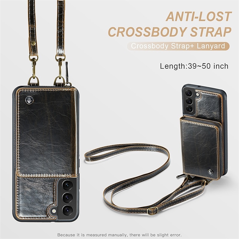 Wrist Strap Crossbody Phone Case For Samsung Galaxy S23 S22 S21