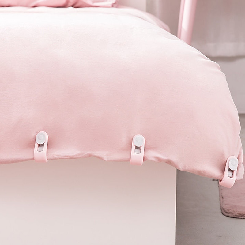 10Pcs Duvet Clips Non-Slip Holder Quilt Blanket Clips Bed Sheet Fixer Sleep Clothes Pegs Cover Fastener Gripper Easy To Unlock  2025 - $7.99 –P8