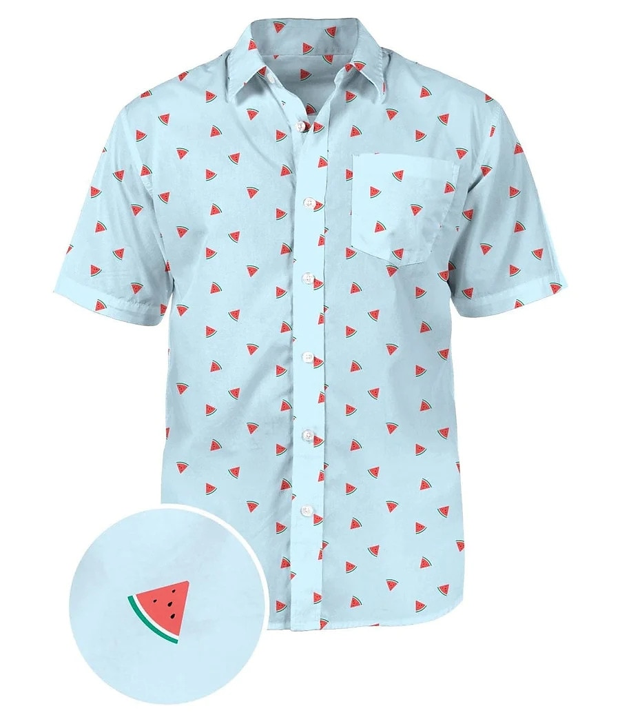 Per uomo Frutta Banana Camicia Camicia hawaiana Camicia Aloha Maniche corte Camicia Collo ripiegabile Di tendenza Originale Informale Esterno Strada Informale Bianco Rosa Blu Stampa 3D S M L del 2025 a $24.99 –P3