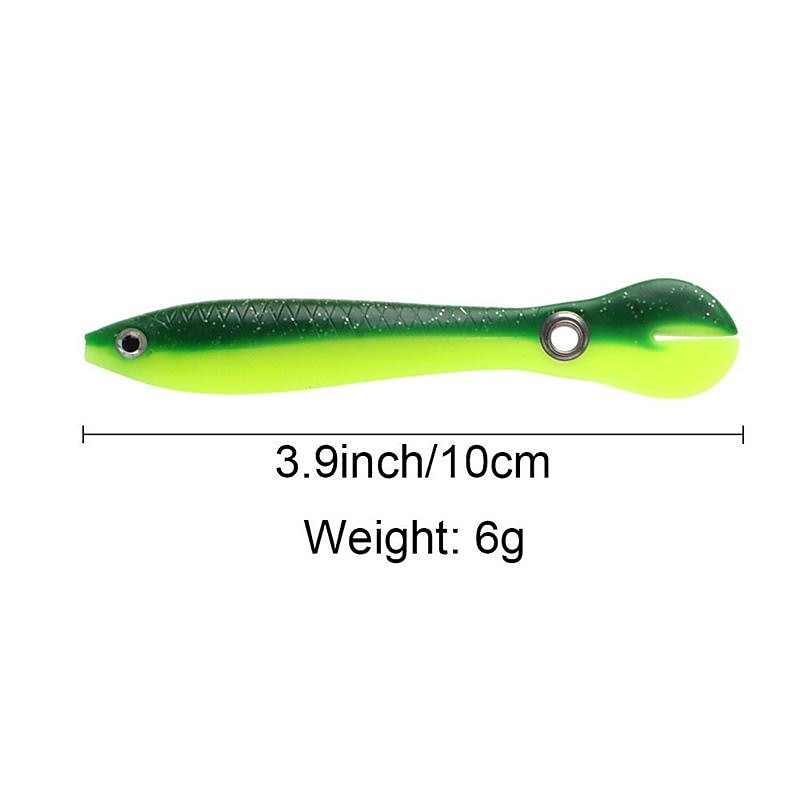 5pcs Soft Bionic Fishing Lure,Loach soft bait bionic soft bait 10cm fishing  gear fishing 2024 - $7.99