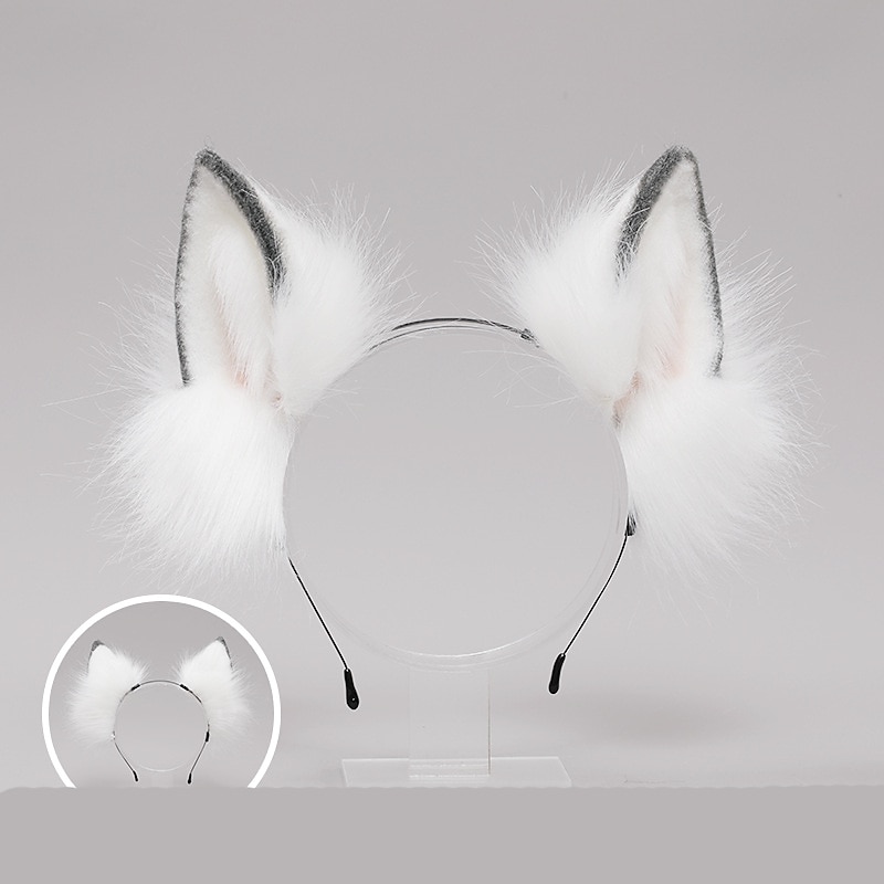 reveklemme kattører pannebånd ulvepoter cosplay kostyme karneval fancy festkostyme tilbehør 2025 - $22.99 –P4