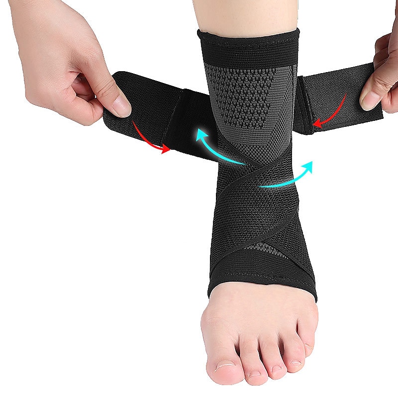 1PC Ankle Brace for Women & Men - Ankle Brace for Sprained Ankle Ankle Support Brace for AchillesTendonSprainInjury Recovery Lace up Ankle Brace for Running Basketball Volleyball 2025 - $11.99 –P5