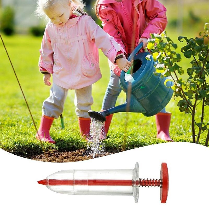 mini secí stroj, ruční ruční mini seedmaster mini secí dávkovač osiva malý rozmetač osiva, zajišťuje rovnoměrné rozložení osiva, zahradní květináč na zahradu, mrkev, salát, kapusta, ředkvičky 2025 - $5.49 –P7
