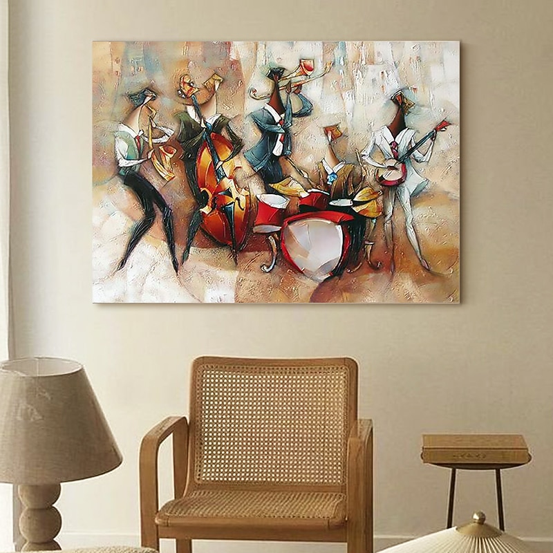 olieverfschilderij handgemaakt groot formaat schilderij handgeschilderde kunst aan de muur abstracte mensen canvas schilderij woondecoratie decor geen frame schilderij alleen 2026 - $109.99 –P7