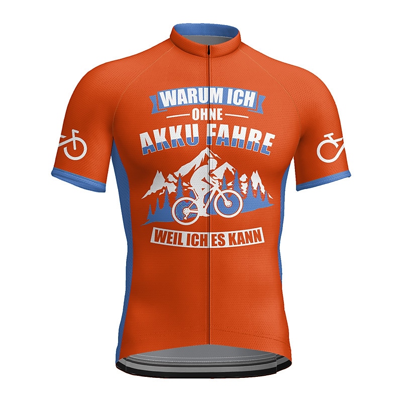 Hombre Maillot de Ciclismo Manga Corta Bicicleta Maillot Camiseta con 3 bolsillos traseros MTB Bicicleta Montaña Ciclismo Carretera Transpirable Secado rápido Dispersor de humedad Bandas Reflectantes 2025 - $28.99 –P11