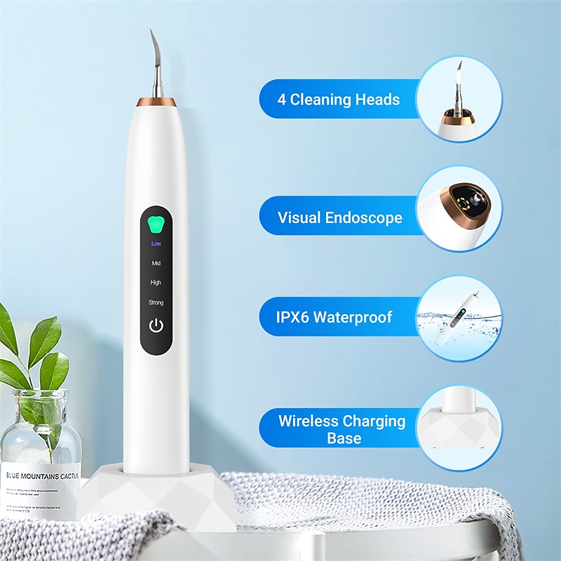 elektrische sonic tandheelkundige monddouche scaler tanden bleken draagbare ultrasone tandsteen tandsteen remover tanden reinigen tool 2025 - $28.99 –P7