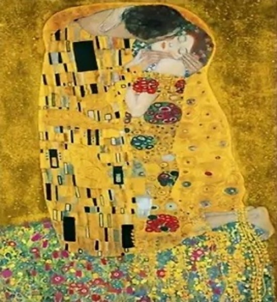 2ks bezrámový klasický umělec gustav klimt polibek abstraktní olejomalba na plátně plakát moderní umění nástěnné obrazy pro výzdobu obývacího pokoje 2026 - $15.99 –P6