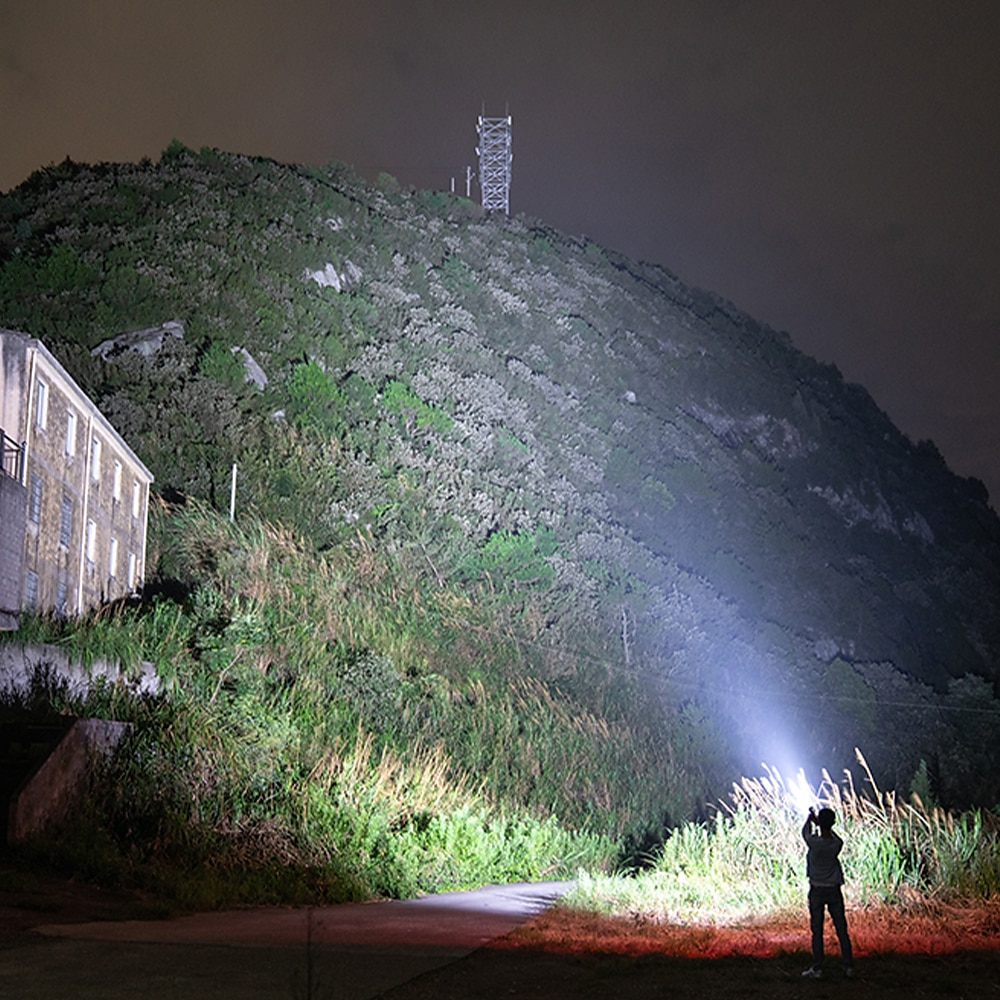 led taskulamppu ulkokäyttöön erittäin kirkas xhp160 tehokas xhp99 vedenpitävä taskulamppu usb ladattava 18650 lyhty kannettava zoom retkeilyvalo 2026 - $18.99 –P2