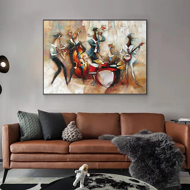 olieverfschilderij handgemaakt groot formaat schilderij handgeschilderde kunst aan de muur abstracte mensen canvas schilderij woondecoratie decor geen frame schilderij alleen 2026 - $109.99 –P1