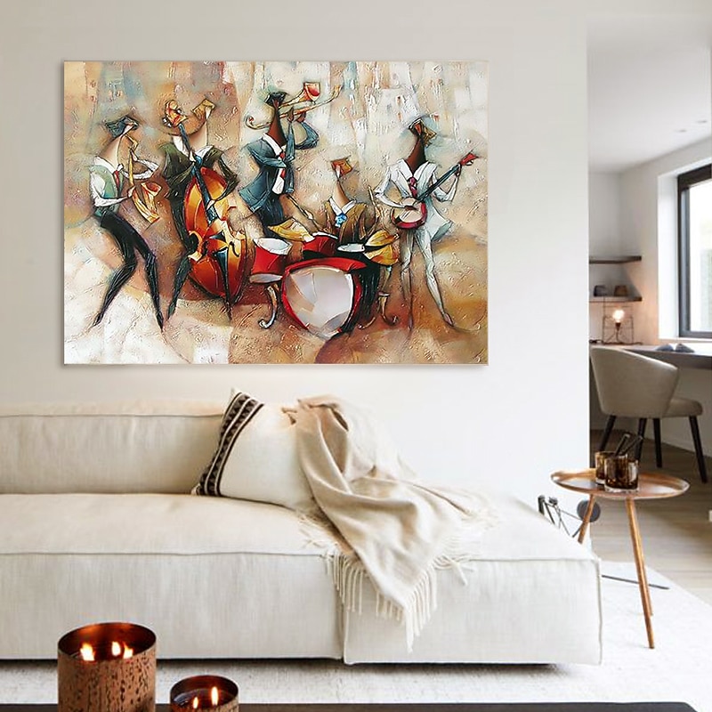 olieverfschilderij handgemaakt groot formaat schilderij handgeschilderde kunst aan de muur abstracte mensen canvas schilderij woondecoratie decor geen frame schilderij alleen 2026 - $109.99 –P6