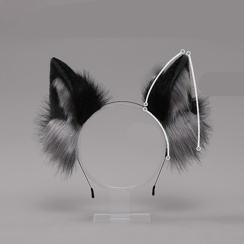 reveklemme kattører pannebånd ulvepoter cosplay kostyme karneval fancy festkostyme tilbehør 2025 - $22.99 –P1