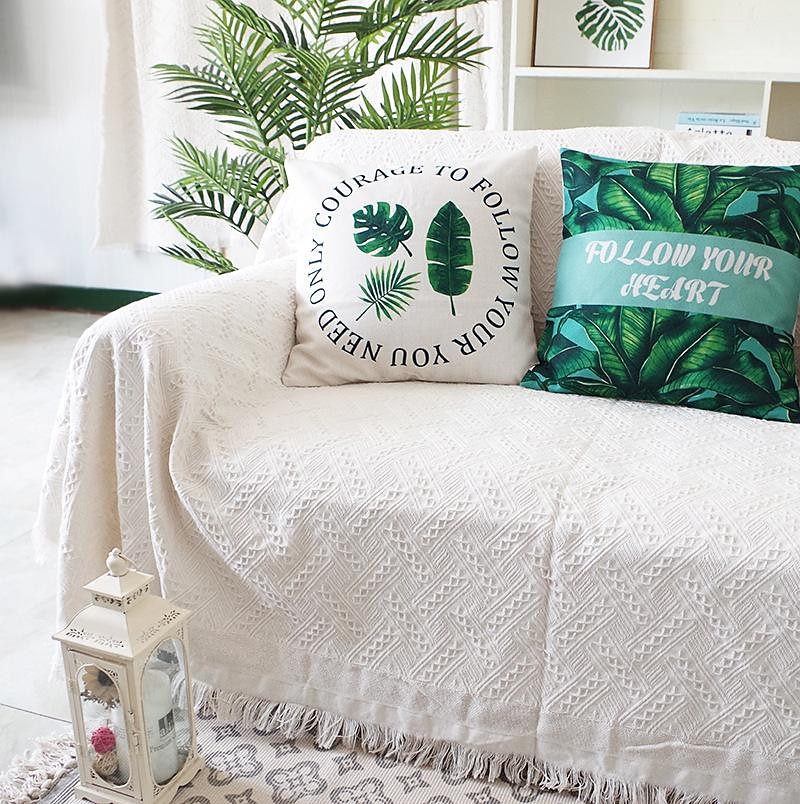 Sofa Cover Boho Sofa Blanket Throw Towel for Sectional Couch Armchair Loveseat 4 or 4 or 3 Seater L Shape Anti-Scratch Cat Washable 2025 - $40.99 –P2