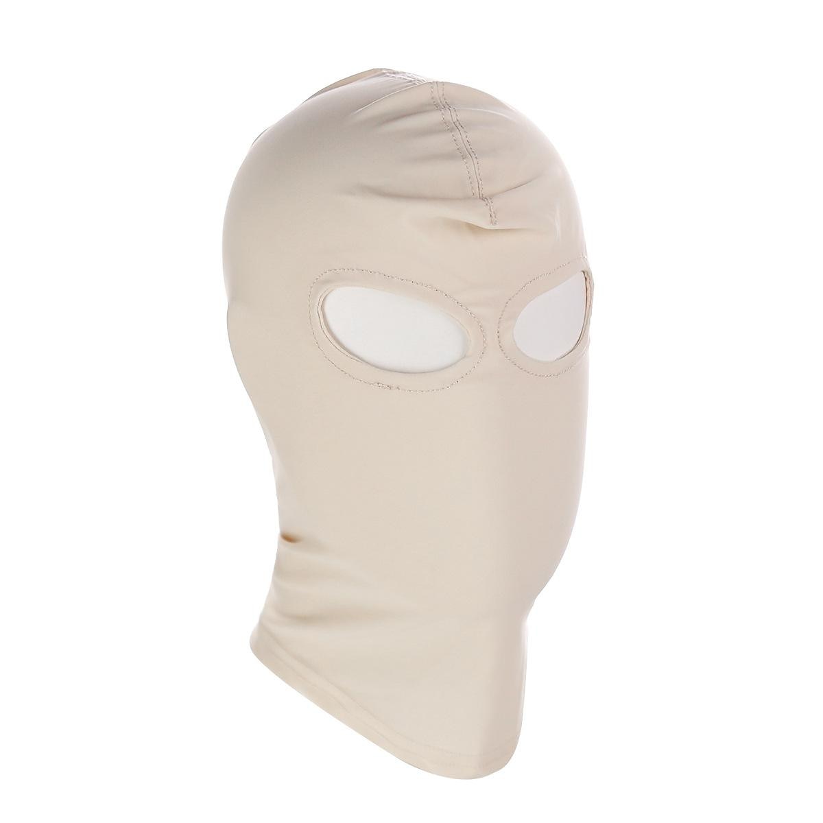 כיסוי מלא zentai hood mask אלסטי שחור נושם עיניים פקוחות עיניים פתוחות מסכת bdsm bondage cosplay תחפושת כיסוי ראש לשני המינים 2026 - $15.99 –P9